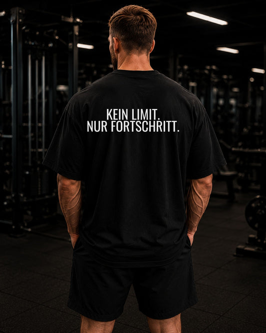 Oversize T-Shirt KEIN LIMIT. NUR FORTSCHRITT.
