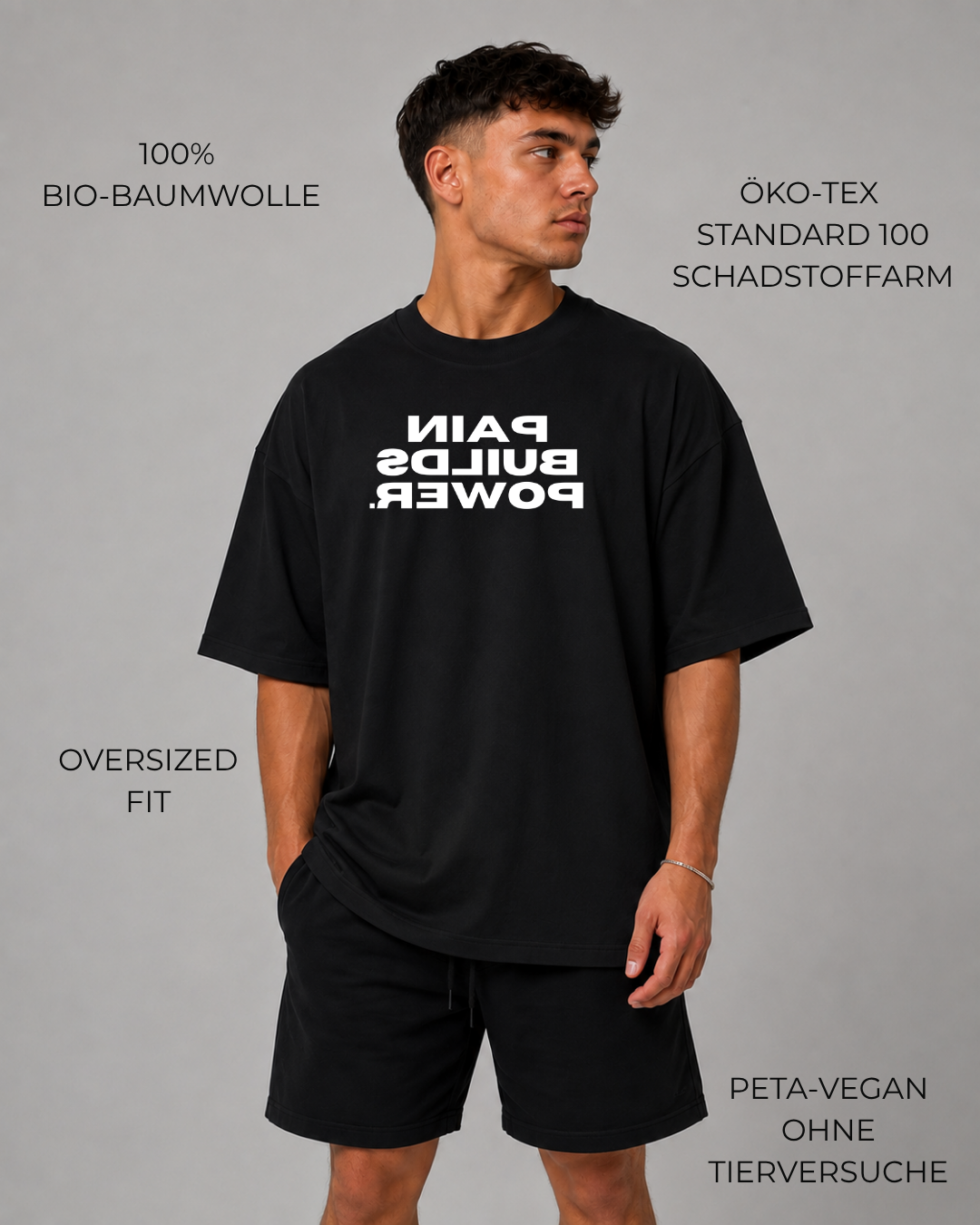PAIN BUILDS POWER.